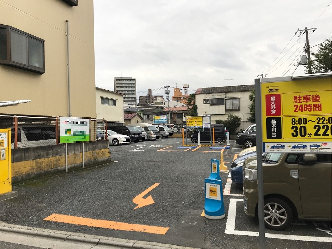 板橋区清水町　月極駐車場